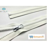 MONT VE YELEK İÇİN PLASTİK DİŞLİ BEYAZ FERMUAR T6 (10 ADET)